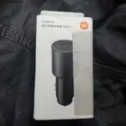 شاحن سياره شاومي 40 وات جديد بالكرتون . بمنفذين تابسي و usb