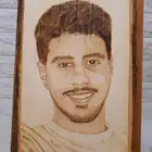 من طلباتكم رسم بالحرق على الخشب
