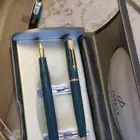 طقم باركر ديفولدمن النوادر حبر ومرسم شبه جديد صناعه انقليزيه
