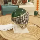 خاتم عقيق اخضر