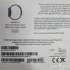 ساعة ابل سيريس 6 اللون ازرق رياضي نظيفة