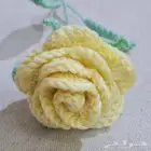 وردة كروشيه لا تذبل