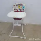 150ريال للجميع 3قطع سرير اطفال وطاوله طعام ومقعد طفل