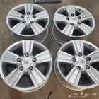 جنوط جيب لاندكروزر فل كامل اصلي وكاله مقاس 18