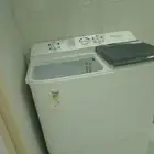 غساله حوضين 8 كيلو