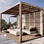 بناء كوخ وديكور الاستراحات والجلسات الخارجية والداخلية