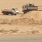 مواد بناء رمل بناء. رمل احمر 3 4 مخلوط صبه