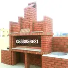 مشبات شوايات الافران معجنات مظلات مندي تنور ديكور خارجي دي و