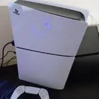 أعرض لكم PS5 سلم ون 1مع يد PS5مع جميع اسلاكه PS5 تدعم 120FPS