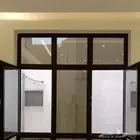 الالمنيوم ابواب درش   بل  لاس عادي