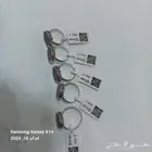 خاتم الفضة ملكي أسود إيطالي