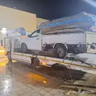سطحة كرين لنقل السيارات والبضائع في جميع أنحاء المملكة