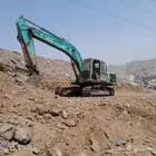 بوكلين للايجار بالساعه مقاوله حفر الاراضي وفتح طرقات وتخريم