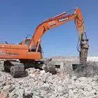 هدم مباني مقابل المحتويات والحديد