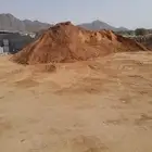 رمل احمر رمل مغسول سافي بدر تربه زراعيه