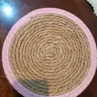 حصائر الطاوله الدائرية متوفره بألوان ب 3 ريال الحبه