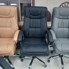كراسي مكتبيه جلد ثابت ومتحرك