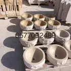 احواض بديكير حجر طبيعي وجه جبل