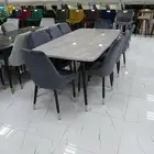 طاولات طعام رخام وبديل رخام وخشب