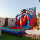 ايجار يومي ملعب صابوني زحليق نطيطات جده
