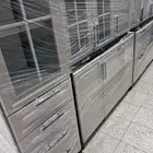 مطابخ جديده جاهزة صاج رف 3ملى رخام طبيعي مفصلات سمارت جميع ا