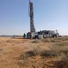 حفار ابار في حقروصين و القاعد