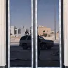 باب المنيوم- دبل ذاجاج