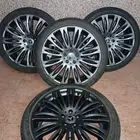 جنوط مرسيدس يخت 2017 S 600 مع كفرات نظيفه