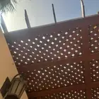 مظلات ؤ سؤاتر هناجر درابزين شبابيك درابزين سيلم نحاري