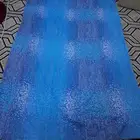 ستاره قماش اللوان ازرق فاتح الطول 3متر والعرض 120سم