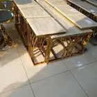 طاولات مجالس رخام وقزاز وخشب