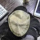 باروكه شعر طبيعي للرجال شعر مستعار جدة
