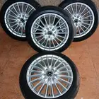 جنوط مرسيدس بانوراما S class 2013 مع كفرات نظيفه