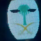 قناع LED   يدعم كتابة نصوص ورفع صور عبر التطبيق