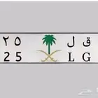 لوحة 25 د ق ل 25