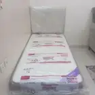سرير خشب نفر مخمل كامل جديد النوعية ممتازه