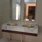 من المصنع للعميل مغاسل رخام تفصيل وتوريد (طبيعى  صناعى).