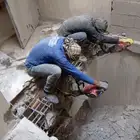 قص وتخريم وتقطيع الخرسانه باستخدام مناشير ليزر