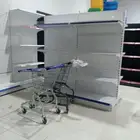 رفوف جديده ومستخدام جميع الرفوف سوبر ماركت شحن مستودعات اقل