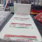 سرير خشب نفر جديد مخمل كامل بضاعة مايحتاج