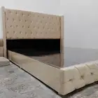 سرير خشب نفرين ملكي يخش سريرنفر ونص ملكي خشب سرير ملكي نفرين