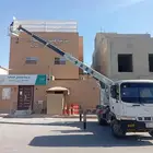 كرين ونش رفع عمال تركيب لوحات حروف رفع خزان تركيب مكيفات