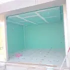 مجلس خارجي سندوتش بنل ديكور داخلي تلبيس سمنت بورد زجاج سكريت