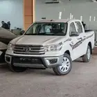 تويوتا هايلوكس GL غمارتين ديزل 2025 بقسط 1400لدى الحسن