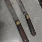 سكينتين قديمه العدد 2 كبيره الحجم وصغيره الحجم
