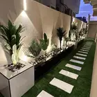 تصميم وتنفيذ أحدث الديكورات في فن تنسيق الحدائق بجازان