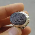 خاتم فضه بحجر العقيق اليماني صياغة الشباك