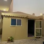 خيمه ساده قماش جديد مرتب مافي اي عيب مع فرشه 4في اربعه ونص