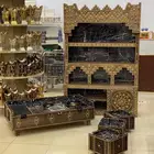 منقل خشب مع كبت دلال