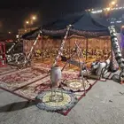 تاجير خيام وجلسات شعبيه وكراسي وطاولات طعام